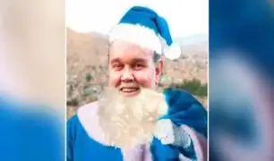 Alejandro Muñante sorprende con imagen de López Aliaga como Papá Noel en color celeste