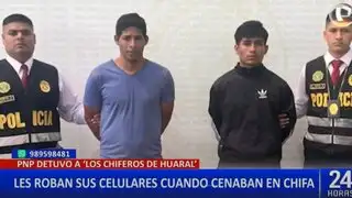 Huaral: delincuentes armados son capturados tras violento robo en chifa