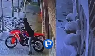 Iquitos: roban motocicleta de vivienda y delincuentes caen en tiempo récord