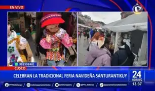 Cusco: Celebran la tradicional feria navideña Santurantikuy