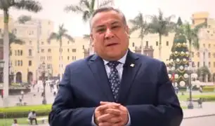 Premier Adrianzén envía saludo por Navidad y hace un llamado a la "unión"