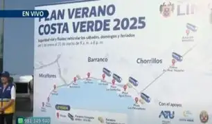 ¡Atención! Inician plan "Verano Seguro 2025" en la Costa Verde para tránsito vehicular y peatonal