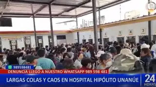 Pacientes del hospital Hipólito Unanue denunciaron que cancelaron citas sin previo aviso