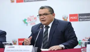 PNP capturó a 40 sicarios y extorsionadores en menos de cinco días, asegura ministro Santiváñez