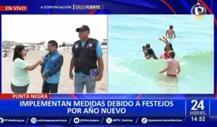 Punta Negra: Implementan medidas para recibir a veraneantes por Año Nuevo