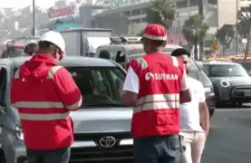 Intervienen a colectivos informales que operaban durante el feriado largo de fin de año