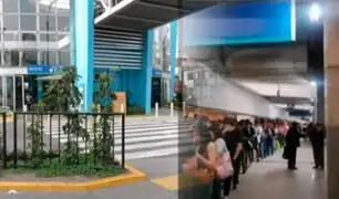 Caos en estación Matellini del Metropolitano: cambio de ruta perjudica a usuarios