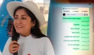 Mensajes de alerta de Kelly Portalatino a Vladimir Cerrón: Panorama mostró la ayuda al prófugo “más buscado” del país