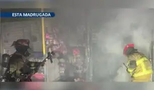 Incendio en Cercado de Lima: siniestro consume tres puestos en el Mercado Amazonas