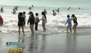 Chorrillos: bañistas disfrutaron del último domingo del año en la playa Agua Dulce