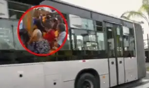 Caos en el Metropolitano: cambios en ruta B generan colas de hasta una hora en la Estación Central