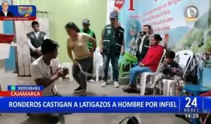 A latigazos: Ronderos de Cajamarca castigan a hombre por infiel