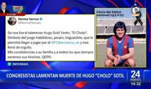 Hugo "Cholo" Sotil: Congresistas lamentan la muerte de la leyenda del fútbol peruano