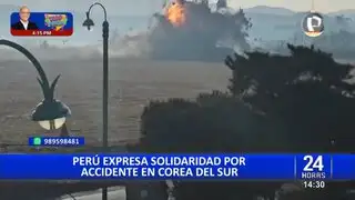 Perú expresa solidaridad con Corea del Sur tras trágico accidente aéreo