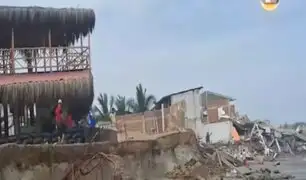 Oleaje anómalo en Tumbes: suspenden eventos bailables por Año Nuevo en zona playa