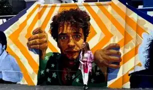 Laura Cerati descubre emotivo mural de su hermano Gustavo en Miraflores: "¡Gracias, Perú!"