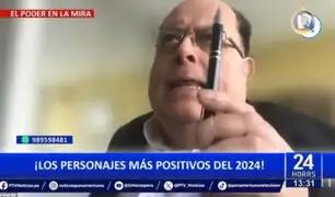 Estos son los 4 personajes más positivos del 2024 en el Perú