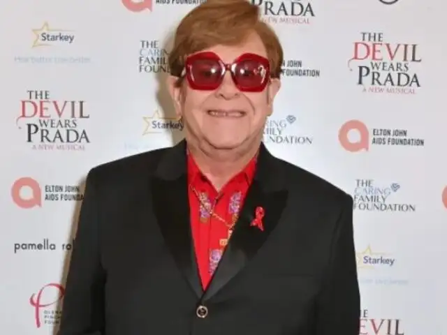 Elton John revela que ha perdido la vista casi por completo: “No he podido ver la actuación, pero sonó bien”