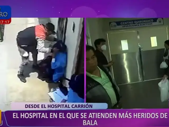 Callao: aumenta el número de menores heridos por armas de fuego en el Hospital Daniel A. Carrión