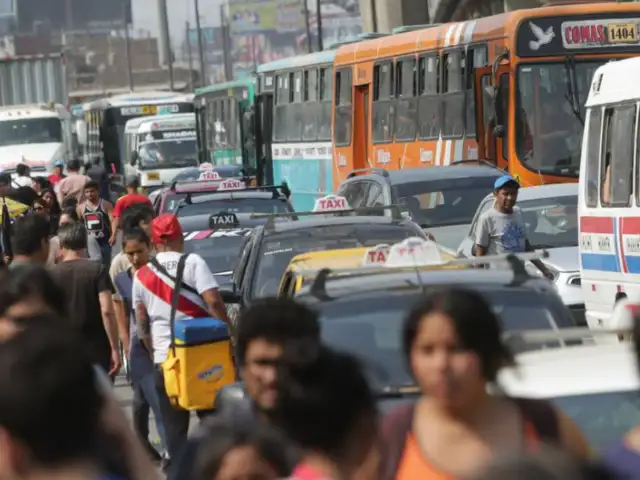 Lima pierde S/ 20 mil millones al año por congestión vehicular