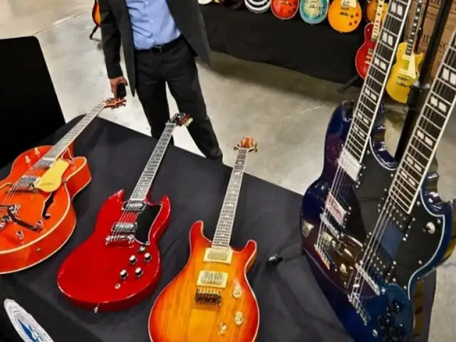 Confiscan más de 3000 guitarras falsas Gibson en Estados Unidos valoradas en $18 millones