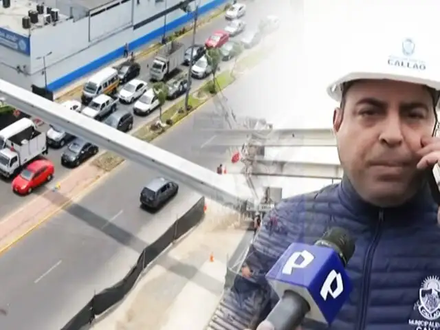 Inician montaje de puente peatonal Virgen del Carmen en la avenida Faucett