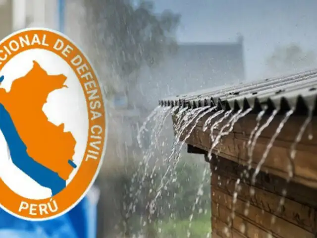 INDECI recomienda medidas de preparación ante precipitaciones en la sierra