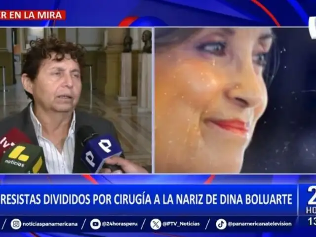 Susel Paredes arremete contra Dina Boluarte: "Deja la Presidencia para arreglarse la nariz"