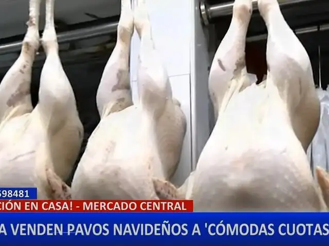 Clientes pueden separar su pavo de Nochebuena con cuotas desde 10 soles