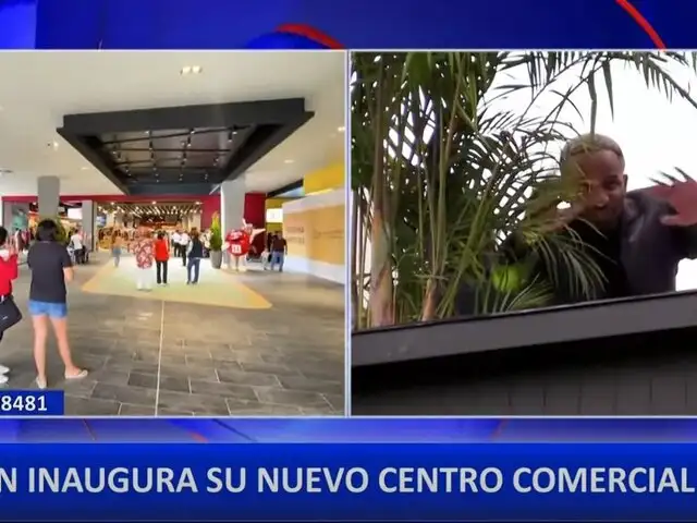 KM40: gran acogida en el primer día de apertura del centro comercial de Jefferson Farfán