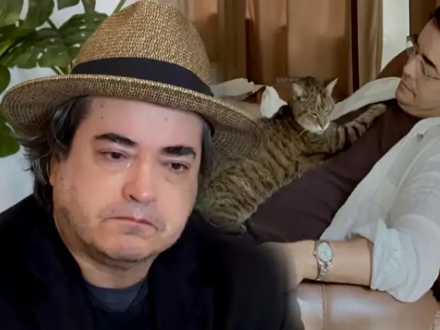 Jaime Bayly rompe en llanto por la muerte de su gata: "He llorado lo que no lloré por mi padre"