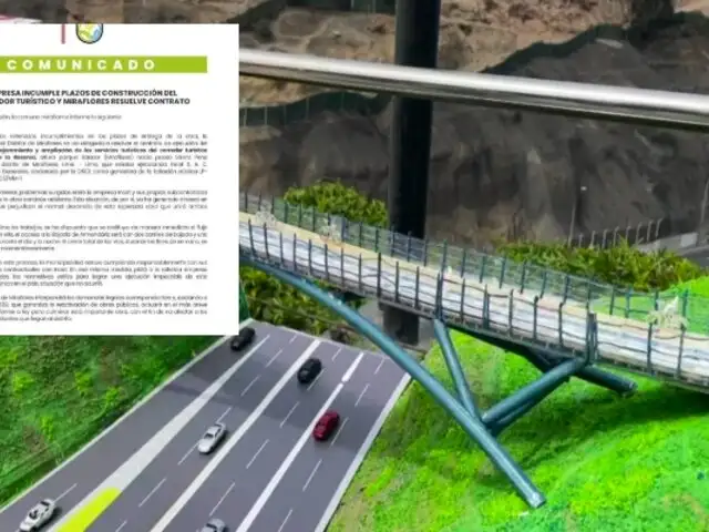 Corredor Miraflores-Barranco: Empresa que iba a construir puente está bajo investigación por presuntos sobornos