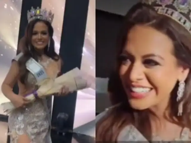 Florcita Polo tras ser coronada como Miss Turismo: "los sueños se pueden cumplir"