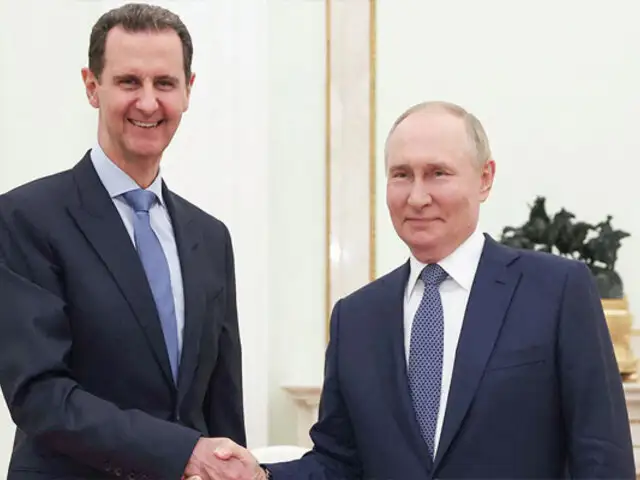 Rusia otorga asilo a presidente sirio Bashar Al Assad y su familia, reportan agencias de noticas