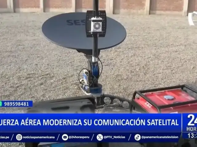 Fuerza Aérea del Perú moderniza su comunicación satelital