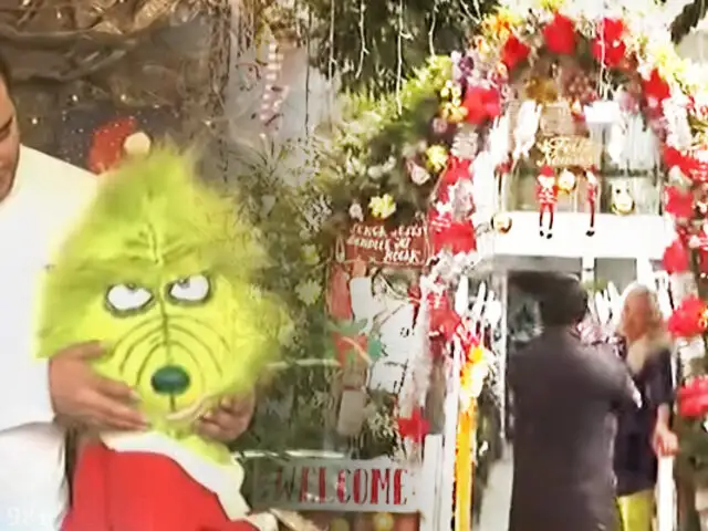 El Grinch: Ingrese a la cueva del personaje navideño en Comas