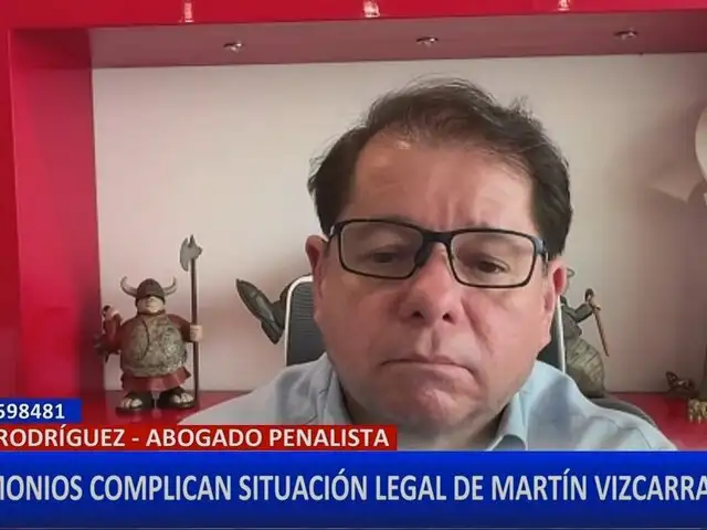 Julio Rodríguez: “Fiscalía tiene pruebas contundentes contra Martin Vizcarra”