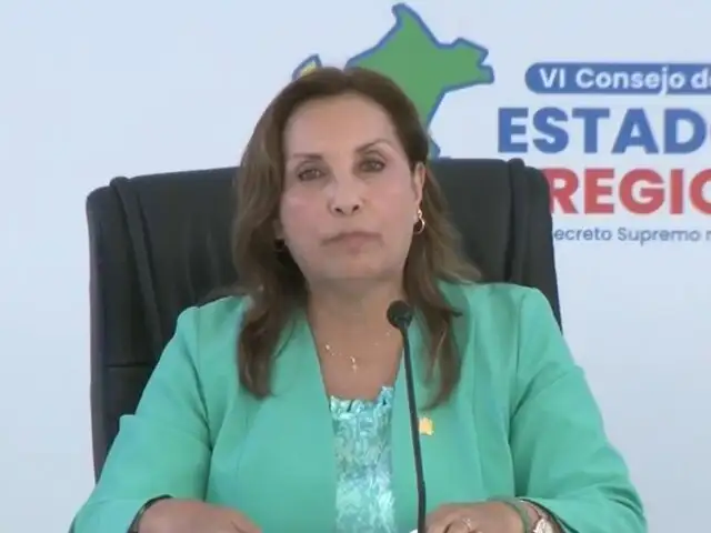 Presidenta Boluarte responde a críticas y defiende transparencia en su gestión: “No me van a doblegar”