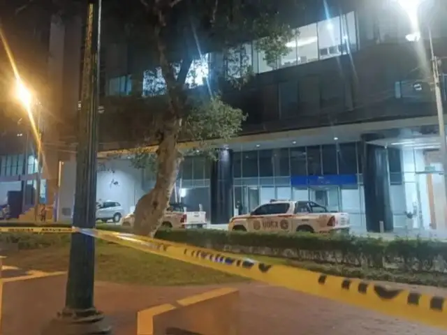 ¡Alarma en Miraflores!: dejan presunto artefacto explosivo en edificio