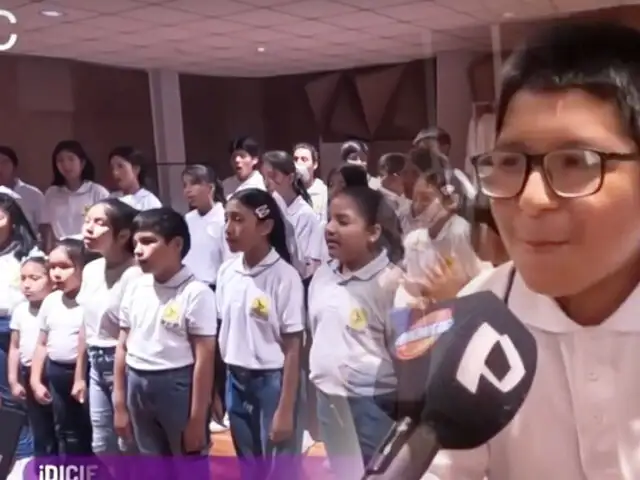 Conozca al coro infantil “Música para crecer”