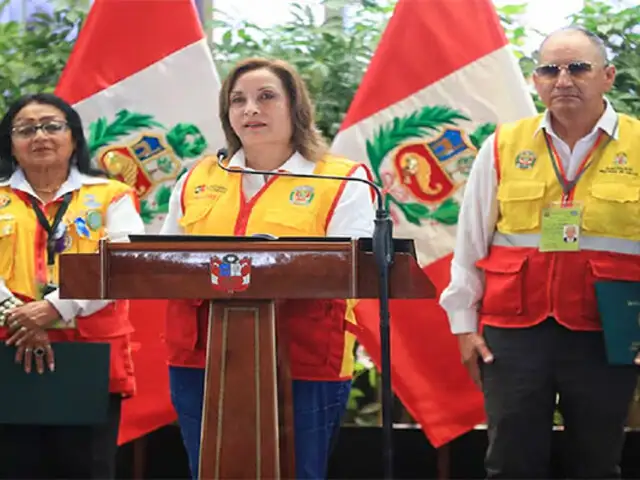 Dina Boluarte: El próximo año pondremos como prioridad número uno erradicar la violencia