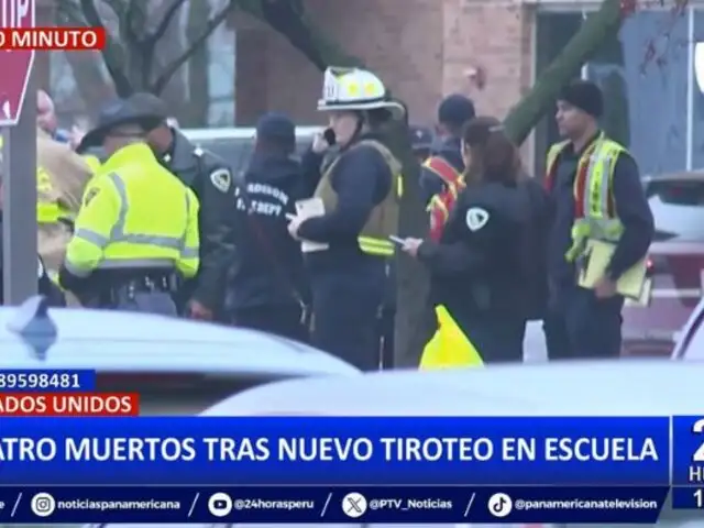 Tiroteo en EE.UU.: Al menos cuatro muertos tras nuevo atentado en escuela de Wisconsin