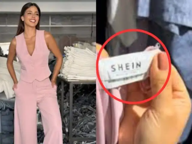 Luciana Fuster responde tras polémica etiqueta de Shein en su colección de ropa: “Me siento estafada”