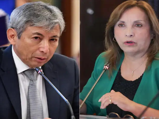 José Arista descarta que Dina Boluarte esté vinculada a casos de corrupción: Ha pedido ser investigada