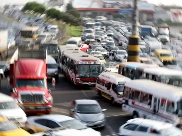 Lima lidera el ranking de las ciudades con peor tráfico en Latinoamérica