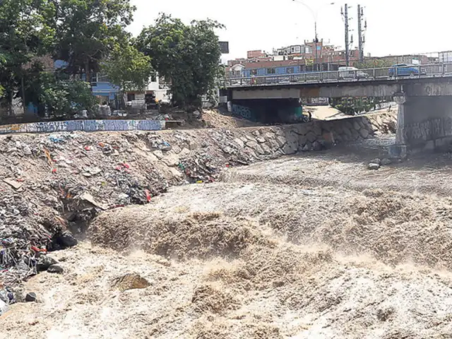 Chosica: alerta por aumento de caudal del río Rímac