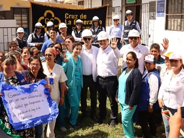 Más de 116 mil pobladores de Cruz de la Esperanza se beneficiarán con nuevo puesto de salud