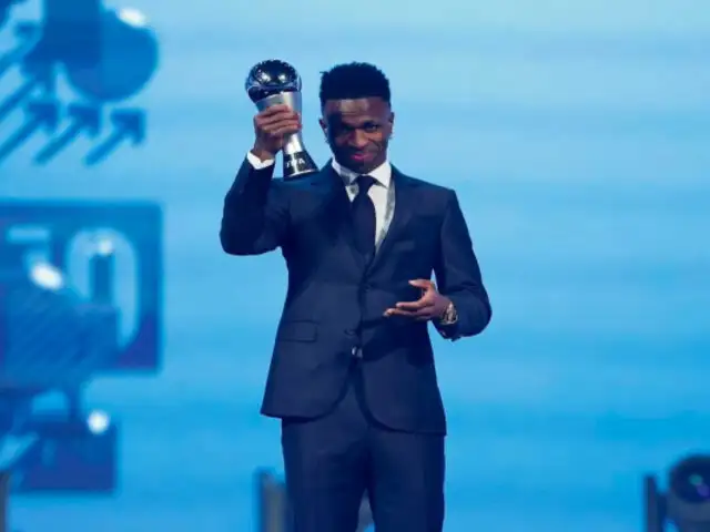 Vinicius Jr. tras ganar el premio The Best: “Es para todos los que crecen en el mundo de la pobreza”