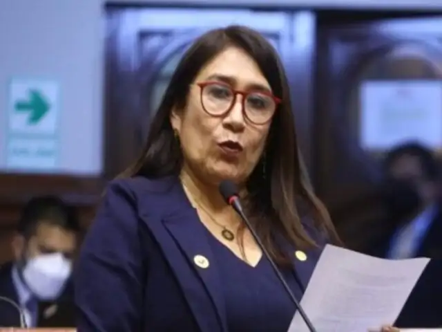 Hilda Portero: Fiscalía presenta denuncia constitucional contra congresista por presunta concusión