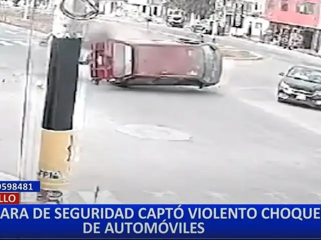 Impactantes imágenes muestran violento choque en Trujillo